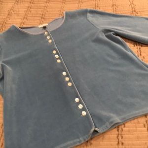 J. Jill sweater set, button sweater and sleeveless shell, M